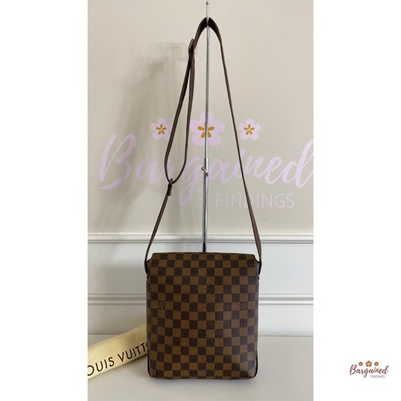 Authentic Louis Vuitton Damier Ebene Coated Canvas Brooklyn PM Crossbody Bag - Picture 3 of 14